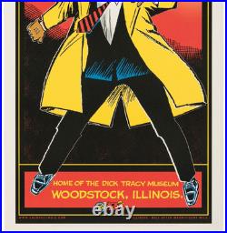 The Chester Gould Dick Tracy Museum NM/M Museum Poster 24 X 36 (2006) Rolled