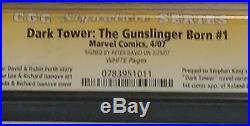 The Dark Tower Gunslinger Born CGC 9.8 SS Quesada Variant + Door Poster