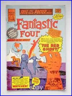 The Fantastic Four #9 Newton (1975) Australian Edition With Poster / Key