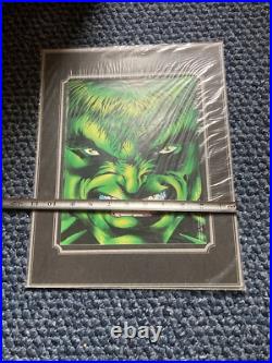 The Incredible Hulk? Sealed Marvel Poster Print 1991 Comic Images 12.5x15.5