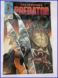 The Invisible Predator Comic Book Cover Movie Poster Giclee Print #1 16x24 Mondo