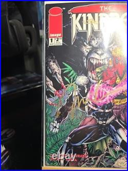 The Kindred 1 Signed Jim Lee & Sean Ruffner Coa Art Brett Booth Sal Regla 1994 The Kindred 1 Signed Jim Lee & Sean Ruffner Coa Art Brett Booth Sal Regla 1994