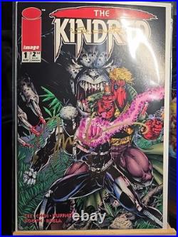 The Kindred 1 Signed Jim Lee & Sean Ruffner Coa Art Brett Booth Sal Regla 1994