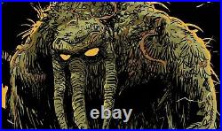 The Man Thing Francesco Francavilla comic book Poster Screenprint Mondo