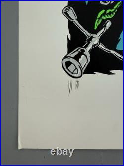 The Pizz Nuke! Rare Printers Proof 1/1 Silkscreen Art Poster Signed The Pizz Nuke! Rare Printers Proof 1/1 Silkscreen Art Poster Signed