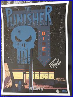 The Punisher Comic Movie Poster Mondo Print SDCC 2016 Exclusive # 75/200