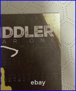 The Riddler Year One Signed Poster by Paul Dano and Bill Sienkiewicz 2022 SDCC