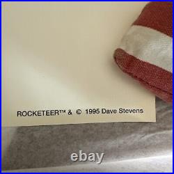 The Rocketeer By Dave Stevens Print 14x13.75 Fantastic Rare Art Print