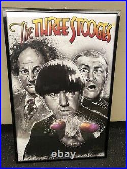 The Three Stooges Vol. 1 Comic Book Cover. 11x17 Print Signed By Artist Jon Pinto