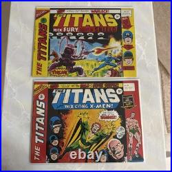 The Titans Weekly 1-58 1975, Marvel UK, With Poster Complete Run