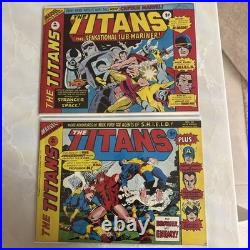 The Titans Weekly 1-58 1975, Marvel UK, With Poster Complete Run
