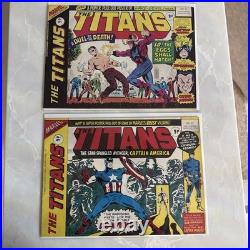 The Titans Weekly 1-58 1975, Marvel UK, With Poster Complete Run