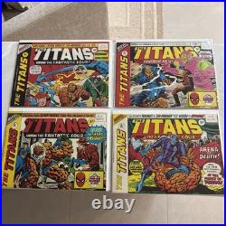 The Titans Weekly 1-58 1975, Marvel UK, With Poster Complete Run