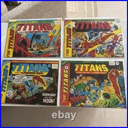 The Titans Weekly 1-58 1975, Marvel UK, With Poster Complete Run