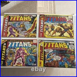 The Titans Weekly 1-58 1975, Marvel UK, With Poster Complete Run
