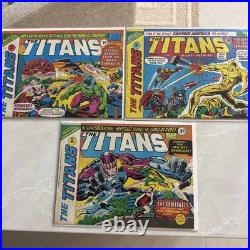 The Titans Weekly 1-58 1975, Marvel UK, With Poster Complete Run