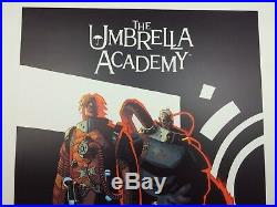 The Umbrella Academy Hotel Oblivion 11 x 17 Poster 2018 NYCC SIGNED Gerard Way C