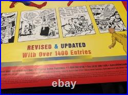 The World Encyclopedia Of Comic Poster SIGNED MAURICE HORN