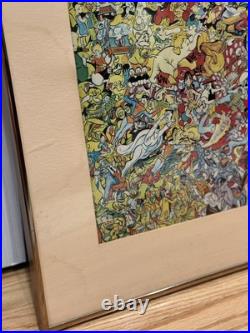 The World of Cartoon Framed Artwork by artist Rico Fonseca The World of Cartoon Framed Artwork by artist Rico Fonseca