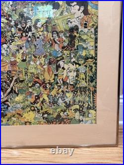 The World of Cartoon Framed Artwork by artist Rico Fonseca The World of Cartoon Framed Artwork by artist Rico Fonseca