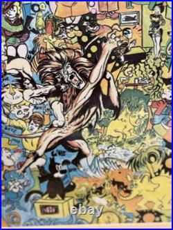 The World of Cartoon Framed Artwork by artist Rico Fonseca The World of Cartoon Framed Artwork by artist Rico Fonseca