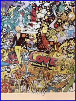 The World of Cartoon Framed Artwork by artist Rico Fonseca The World of Cartoon Framed Artwork by artist Rico Fonseca
