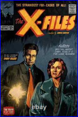 The X-Files Mulder & Scully Comic Book Cover Poster Giclee Print Art 24x36 Mondo