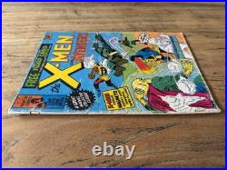The X-Men Newton Comics #1 Australian Nov. 1975 POSTER COUPON ATTACHED