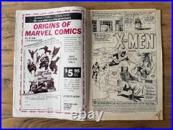 The X-Men Newton Comics #1 Australian Nov. 1975 POSTER COUPON ATTACHED