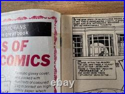 The X-Men Newton Comics #1 Australian Nov. 1975 POSTER COUPON ATTACHED