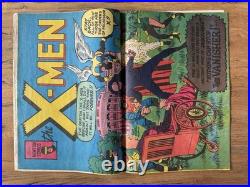 The X-Men Newton Comics #1 Australian Nov. 1975 POSTER COUPON ATTACHED
