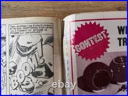 The X-Men Newton Comics #1 Australian Nov. 1975 POSTER COUPON ATTACHED