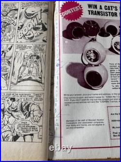 The X-Men Newton Comics #1 Australian Nov. 1975 POSTER COUPON ATTACHED