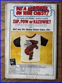 The X-Men Newton Comics #1 Australian Nov. 1975 POSTER COUPON ATTACHED