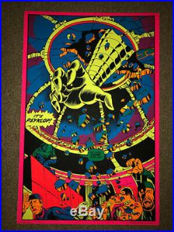 Third Eye/Marvel True Vintage It's Psyklop Black Light Poster 1971