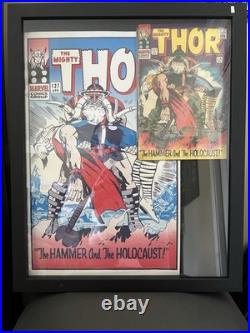 Thor #127 MAJOR KEY FOOM Poster/Comic Display (Frame NOT Included)