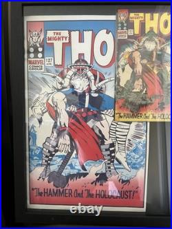 Thor #127 MAJOR KEY FOOM Poster/Comic Display (Frame NOT Included)