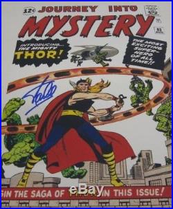 Thor The Legion Stan Lee Hand Autographed Signed Marvel 8x12 Comic Photo COA