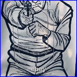 Thug Target Practice POSTER U. S. Immigration & Customs Enforcement MAN CAVE