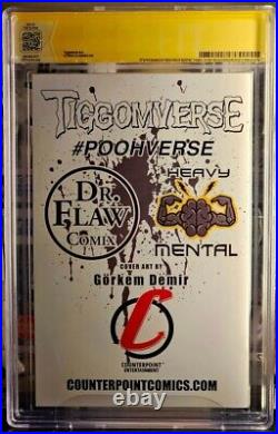 Tiggomverse 1 Army Of Darkness movie Poster Homage Tiggom Metal AP4 CBCS 9.4