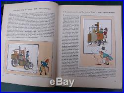 Tintin-Hergé-Album chromos L'automobile des origines à 1900 (1953) TBE