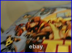 Titans 1998 DC comics poster TMNT Ninja Turtles Kazoo music book 1990 lot 2