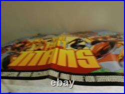 Titans 1998 DC comics poster TMNT Ninja Turtles Kazoo music book 1990 lot 2