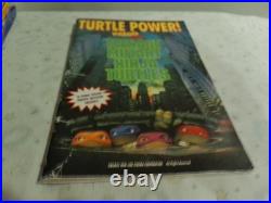Titans 1998 DC comics poster TMNT Ninja Turtles Kazoo music book 1990 lot 2