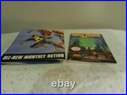 Titans 1998 DC comics poster TMNT Ninja Turtles Kazoo music book 1990 lot 2
