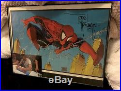 Todd McFarlane 11 X 17 Framed signed Poster Spiderman See Pics 300 316 Spawn MCU