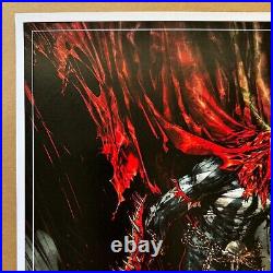 Todd McFarlane Signed Numbered Spawn #350 Art Print Poster Sdcc Exclusive Rare