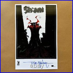Todd McFarlane Signed Numbered Spawn #350 Art Print Poster Sdcc Rare Todd McFarlane Signed Numbered Spawn #350 Art Print Poster Sdcc Rare