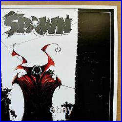 Todd McFarlane Signed Numbered Spawn #350 Art Print Poster Sdcc Rare Todd McFarlane Signed Numbered Spawn #350 Art Print Poster Sdcc Rare