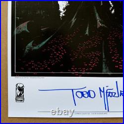 Todd McFarlane Signed Numbered Spawn #350 Art Print Poster Sdcc Rare Todd McFarlane Signed Numbered Spawn #350 Art Print Poster Sdcc Rare